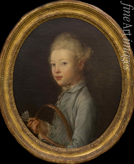 Perronneau Jean-Baptiste - Portrait of Pierre-François-Jean du Cluzel, marquis de Montpipeau (1734-1783) as child