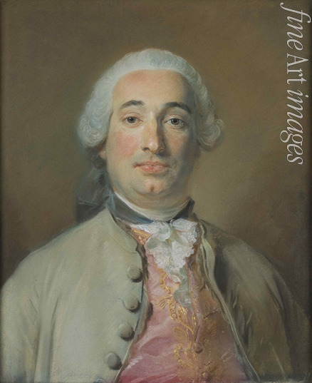 Perronneau Jean-Baptiste - Portrait of Joseph Thérèse Michel de Grilleau (1717-1789) 