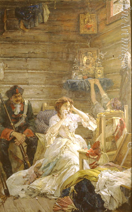Svedomsky Pavel Alexandrovich - Lady Maria Hamilton before the execution
