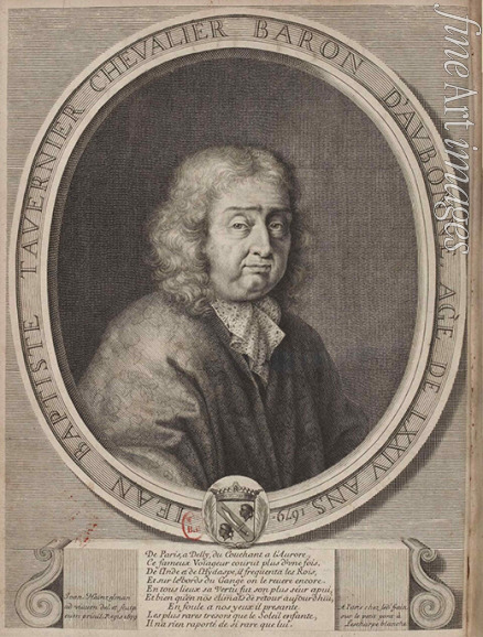 Ehrenstrahl David Klöcker - Portrait of Jean-Baptiste Tavernier (1605-1689)