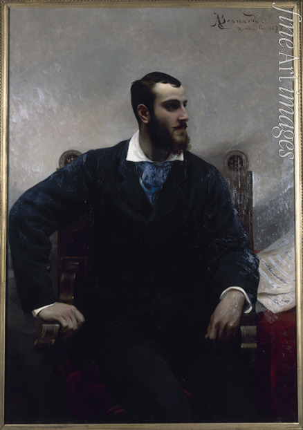 Besnard Paul-Albert - Portrait of the composer André Wormser (1851-1926)
