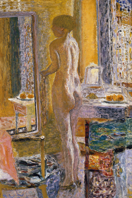 Bonnard Pierre - Nude in front of a mirror