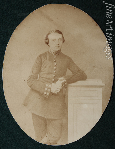 Unbekannter Fotograf - Porträt von Dichter Alexei Nikolajewitsch Apuchtin (1840-1893)