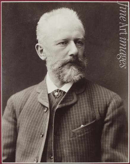 Schapiro Konstantin - Portrait of the composer Pyotr Ilyich Tchaikovsky (1840-1893)