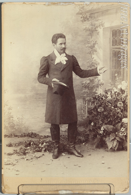 Anonymous - Nikolay Figner (1857-1918) as Lensky in opera Eugene Onegin by Pyotr Tchaikovsky