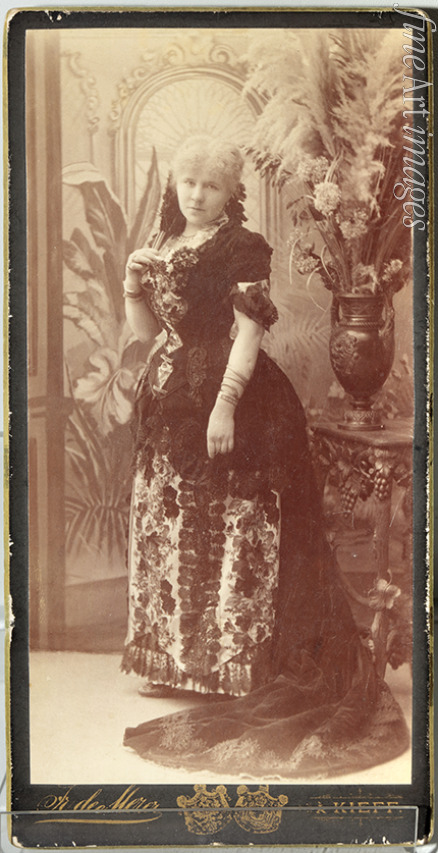 Mezer Franciszek de - Emilia Karlovna Pavlovskaya (1854-1935), née Bergman as Tatiana in opera Eugene Onegin by P. Tchaikovsky