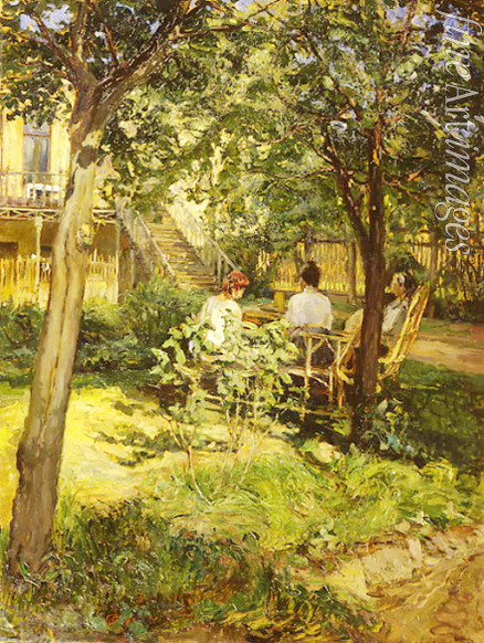 Mamontow Michail Anatoljewitsch - Im Garten