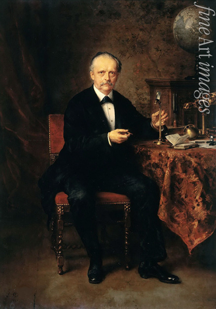 Knaus Ludwig - Porträt von Hermann Ludwig Ferdinand von Helmholtz (1821-1894)