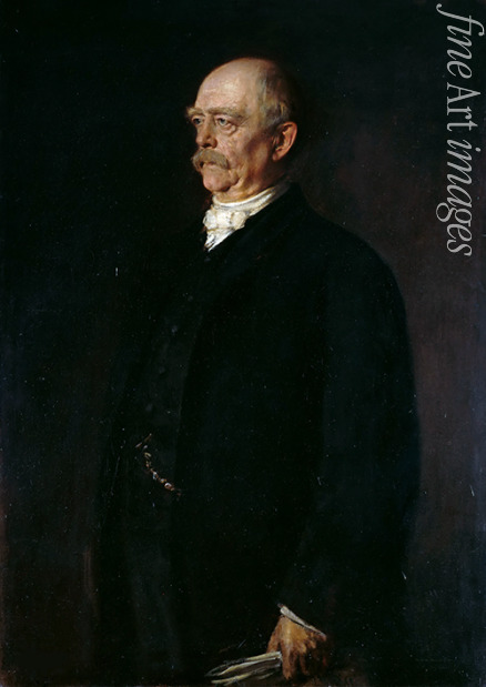 Lenbach Franz von - Porträt von Otto von Bismarck (1815-1898)