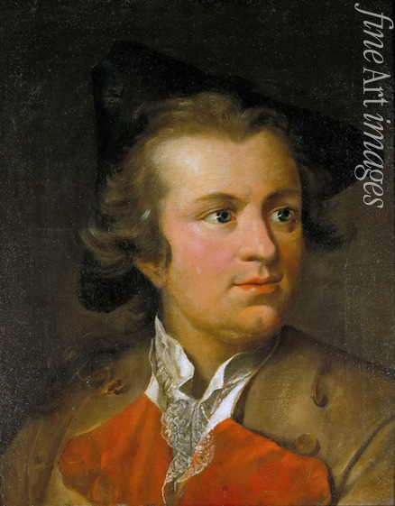 Tischbein Johann Heinrich der Ältere - Porträt von Gotthold Ephraim Lessing (1729-1781)