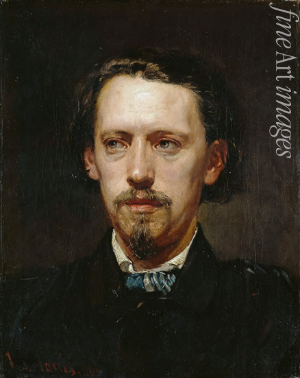 Marées Hans von - Portrait of Heinrich Anton Heger (1832-1888) 