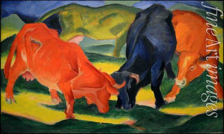 Marc Franz - Fighting Cows 