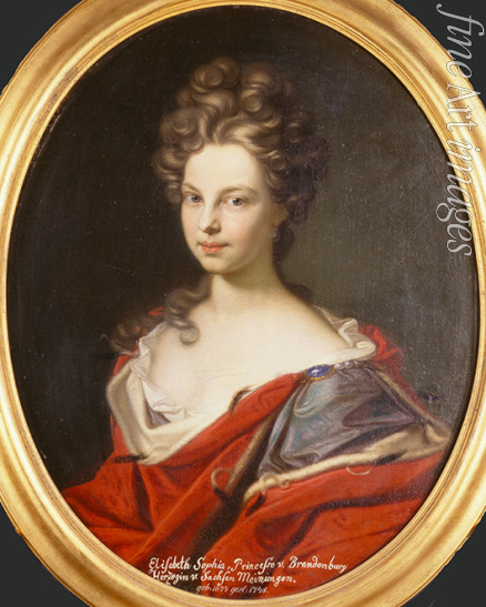 Romandon Gedeon - Elisabeth Sophie (1674-1748) Markgräfin von Brandenburg, Herzogin von Kurland, Markgräfin von Brandenburg-Bayreuth, Herzogin von
