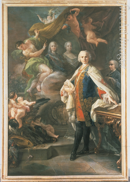 Giaquinto Corrado - Portrait of the singer Farinelli (Carlo Broschi) (1705-1782)