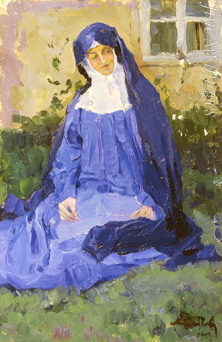 Nesterow Michail Wassiljewitsch - Eine Nonne