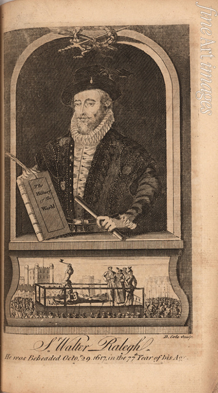 Cole B. - Porträt von Sir Walter Raleigh