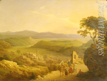 Chernetsov Nikanor Grigoryevich - View of Nazareth in Galilee