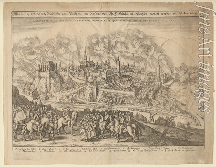 Merian Matthäus the Elder - The siege and capture of Bautzen by John George I, Elector of Saxony, in September 1620 