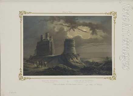 Bichebois Louis-Pierre-Alphonse - The Ostroh Castle (Ostrogski Castle) in Volhynia