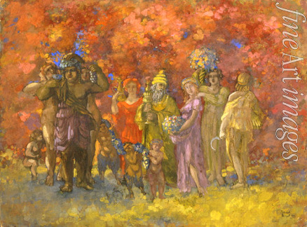 Arapov Anatoli Afanasyevich - Autumn. Allegory