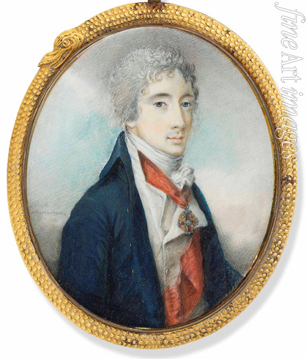 La Celle de Chateaubourg Charles-Joseph Chevalier de - Porträt von Graf Nikita Petrowitsch Panin (1770-1837)