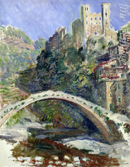 Monet Claude - The Castle of Dolceacqua