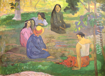 Gauguin Paul Eugéne Henri - Les Parau Parau (Die Unterhaltung)