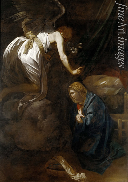 Caravaggio Michelangelo - Die Verkündigung