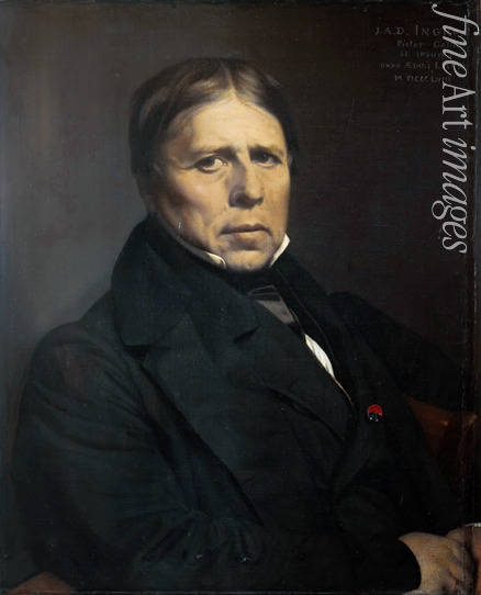 Ingres Jean Auguste Dominique - Self-Portrait