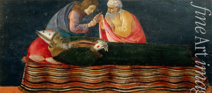 Botticelli Sandro - Die Entnahme des Herzens des heiligen Ignatius (aus dem Barnabas-Altar)