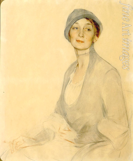 Sorin Saveli Abramovich - Portrait of Mrs Drobotova