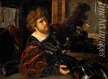 Savoldo Giovanni Girolamo (Girolamo da Brescia) - Selbstbildnis