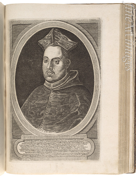 Lejbowicz Hirsz - Cardinal Jerzy Radziwill (1556-1600). From: Icones Familiae Ducalis Radivilianae 