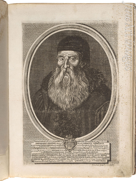 Lejbowicz Hirsz - Voyszundus I. Christian (?-1412). Aus: Icones Familiae Ducalis Radivilianae 