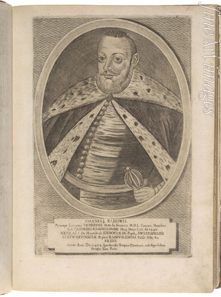 Lejbowicz Hirsz - Jan Radziwill. From: Icones Familiae Ducalis Radivilianae 