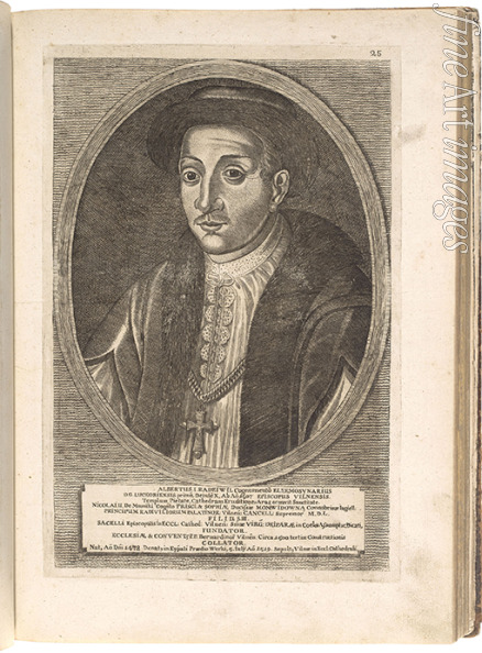 Lejbowicz Hirsz - Adalbert (Wojciech) Radziwill (c. 1476-1519). From: Icones Familiae Ducalis Radivilianae 