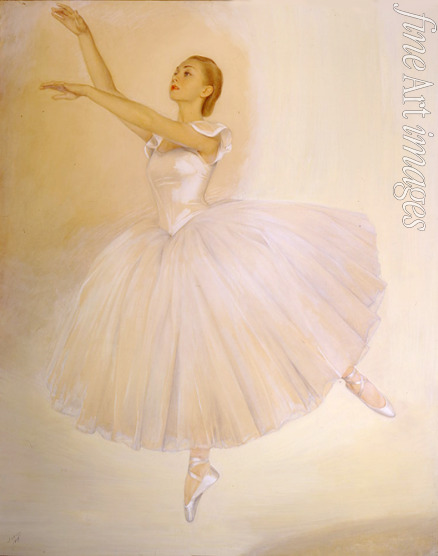 Sorin Saveli Abramovich - Portrait of the ballet dancer I. Baranova