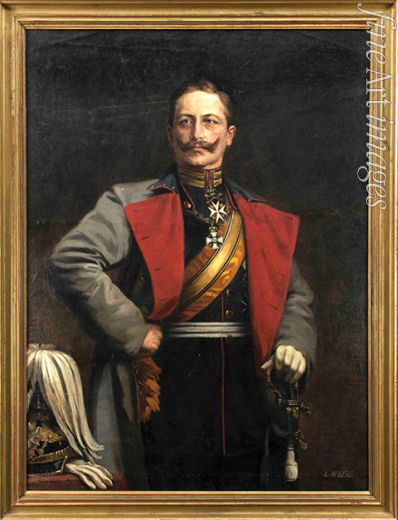 Weise E. - Portrait of German Emperor Wilhelm II (1859-1941), King of Prussia