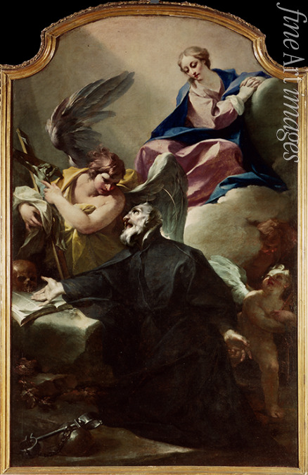 Magatti Pietro Antonio - The Vision of Saint Jerome Emiliani