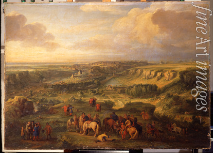 Meulen Adam Frans van der - Die Belagerung von Luxemburg 1684