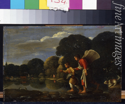Elsheimer Adam - Tobias and the Archangel Raphael returning with the Fish