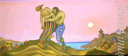 Roerich Nicholas - Single combat between Mstislav and Rededya