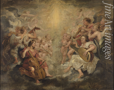 Rubens Pieter Paul - Music making angels 