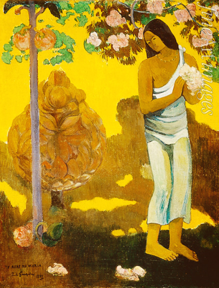 Gauguin Paul Eugéne Henri - Te avae no Maria (Marienmonat Mai)