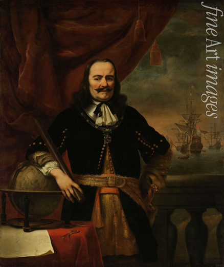 Bol Ferdinand - Portrait of Admiral Michiel Adriaenszoon de Ruyter (1607-1676)