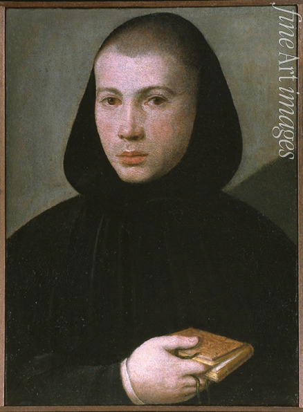 Caroto Giovan Francesco - Porträt eines jungen Benediktinermönchs