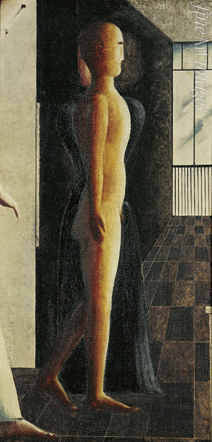 Schlemmer Oskar - Nude, woman and Coming