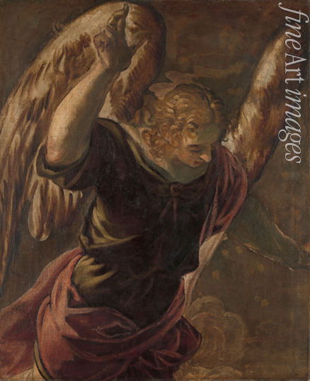 Tintoretto Jacopo - Die Verkündigung: Engel