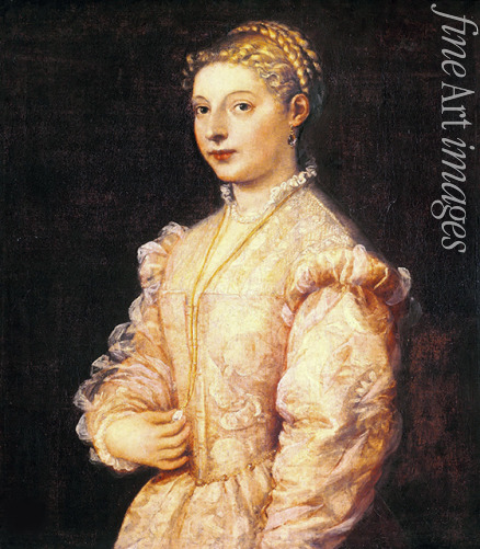 Tizian - Porträt von Lavinia Vecellio