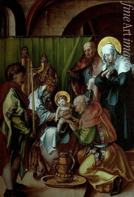 Dürer Albrecht - Die Sieben Schmerzen der Maria: Die Beschneidung Christi 
